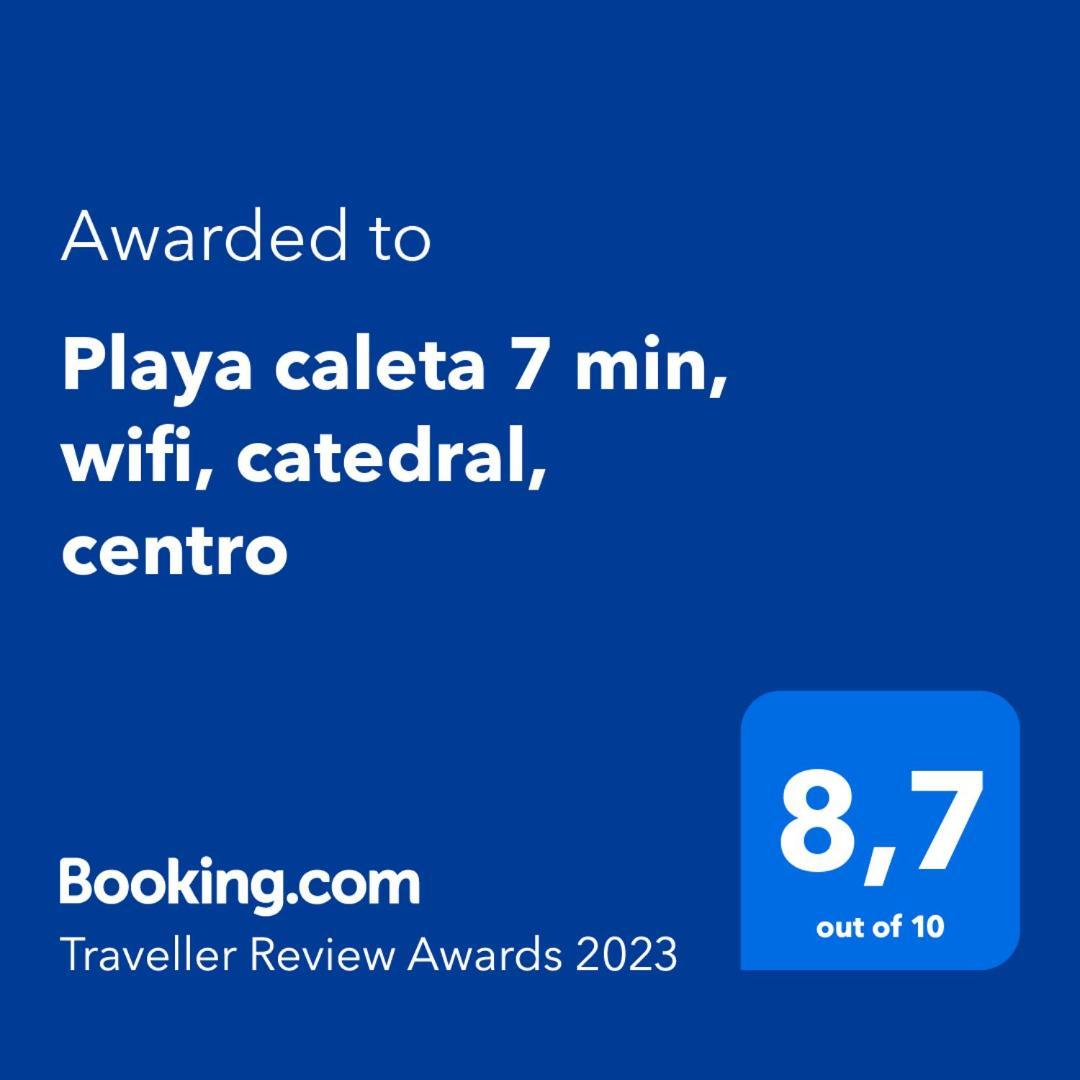 Playa Caleta 7 Min, Wifi, Catedral, Centro Lejlighed Cádiz Eksteriør billede